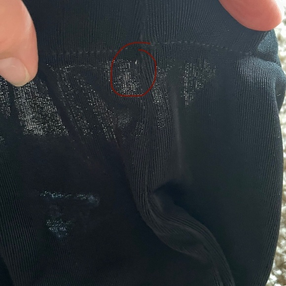 Citiknits Slinky Wide Leg Pull On Pants Women’s M Black Vintage Elastic Waist - Picture 6 of 12